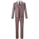 Matilda Cosplay Mr Wormwood Plaid Suit Uniform Roald Dahl's Costume