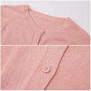 AwwwCos Movie Roald Dahl Matilda the Musical Miss Honey Pink Sweater Suit Cosplay Costume Fancy Dress Halloween Carnival Party Outfit - AwwwCos