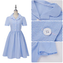 Movie Matilda the Musical Blue Skirt Fancy Dress Roald Dahl Cosplay Costume