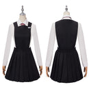 Movie Matilda the Musical Grey School Uniform Cosplay Costume Girl Suspender Skirt - AwwwCos