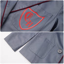 Musical Matilda Gray School Uniform Boys Girls Suspenders Shorts Shirts Ties Costume - AwwwCos