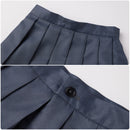 Matilda the Musical Gray Jacket Skirt Tie Cosplay Costume School Girl Dress Uniform