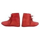 Medieval Boots Slip on Lace Up Pirate Viking Cosplay Cuff Ankle Shoes - AwwwCos