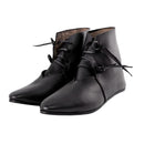 Medieval Boots Slip on Lace Up Pirate Viking Cosplay Cuff Ankle Shoes - AwwwCos