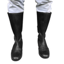 Medieval Buckle Long Boots Renaissance Viking Pirate Cosplay Shoes - AwwwCos