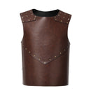 Medieval Chest Armor Riveted Roman Gladiator Breastplate Adjustable Warrior Body Vest
