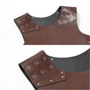 Medieval Chest Armor Riveted Roman Gladiator Breastplate Adjustable Warrior Body Vest
