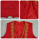 Medieval Cosplay Menswear Gothic Vest Stage Performance Waistcoat - AwwwCos