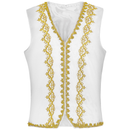 Medieval Cosplay Menswear Gothic Vest Stage Performance Waistcoat - AwwwCos
