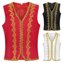 Medieval Cosplay Menswear Gothic Vest Stage Performance Waistcoat - AwwwCos