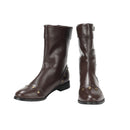 Medieval Gothic Rivet Motorcycle PU Faux Leather Boots With Stud - AwwwCos