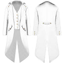 Medieval Gothic Steampunk Jacket Renaissance Victorian Tailcoat