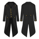 Child Men Gothic Steampunk Tailcoat Renaissance Victorian Coat