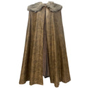 Medieval Nordic Viking Style Vintage Stage Cosplay Fur Collar Cape - AwwwCos