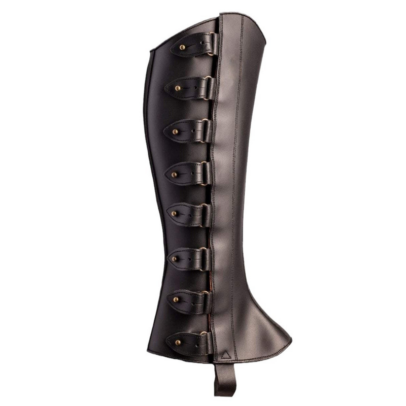 Medieval Pirate Cosplay Boots Covers Renaissance Adjustable Size High Legs - AwwwCos
