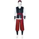 Medieval Pirate Outfits Cosplay Costume Men Uniform - AwwwCos