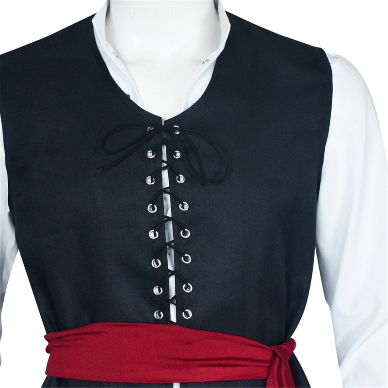 Medieval Pirate Outfits Cosplay Costume Men Uniform