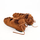 Medieval Pirate Viking Cosplay Lace Up Vintage Stage Tied Sandal - AwwwCos