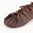 Medieval Pirate Viking Cosplay Lace Up Vintage Stage Tied Sandal - AwwwCos