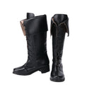 Medieval Renaissance Pirate Cosplay Boots Men Tube Tied Shoes - AwwwCos