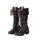 Medieval Renaissance Pirate Cosplay Boots Men Tube Tied Shoes - AwwwCos