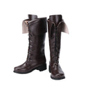 Medieval Renaissance Pirate Cosplay Boots Men Tube Tied Shoes - AwwwCos