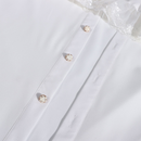 Medieval Renaissance Ruffled Shirt Victorian Steampunk Lace Top - AwwwCos