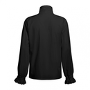 Medieval Renaissance Ruffled Shirt Victorian Steampunk Lace Top - AwwwCos