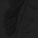 Medieval Renaissance Victorian Classical Court Gothic Shirt with Lace Ruffles - AwwwCos