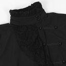 Medieval Renaissance Victorian Classical Court Gothic Shirt with Lace Ruffles - AwwwCos