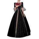 Medieval Retro Court Cosplay Victorian Dress Stage Performance Gown - AwwwCos