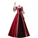 Medieval Retro Court Cosplay Victorian Dress Stage Performance Gown - AwwwCos