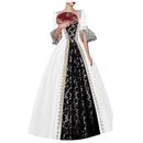 Medieval Retro Court Cosplay Victorian Dress Stage Performance Gown - AwwwCos