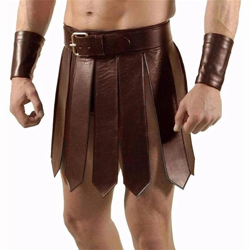 Medieval Roman Knight Viking Soldier Cosplay Apron Belt Armor