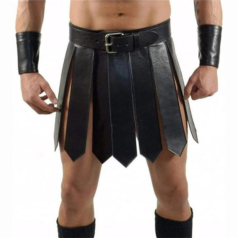 Medieval Roman Knight Viking Soldier Cosplay Apron Belt Armor