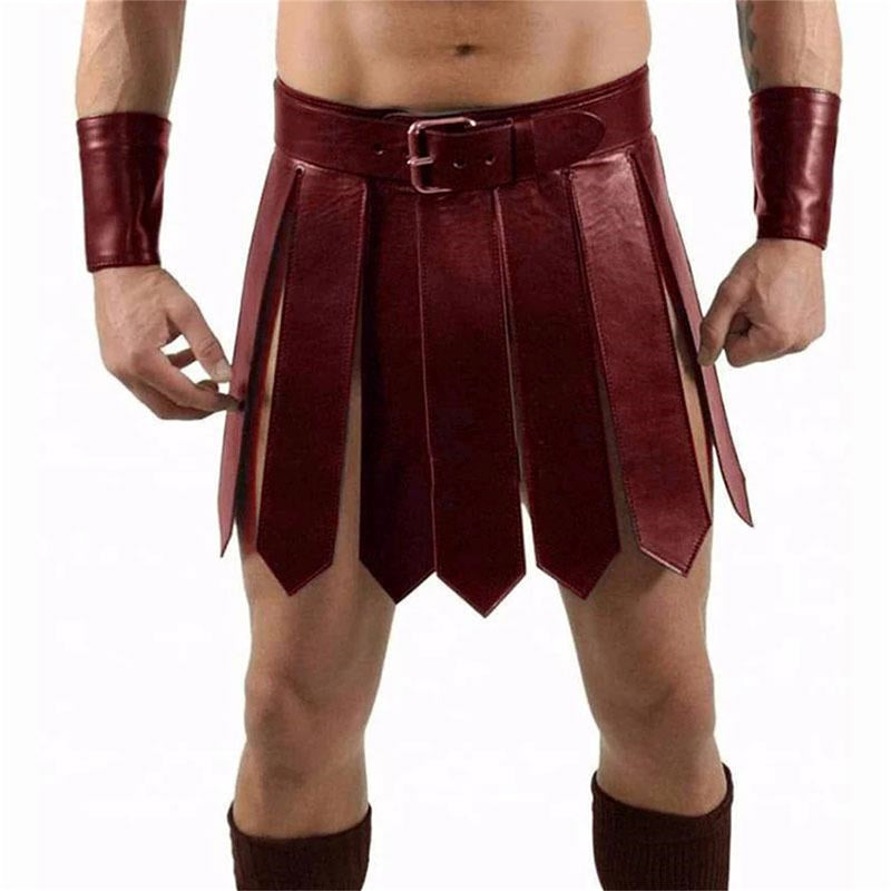 Medieval Roman Knight Viking Soldier Cosplay Apron Belt Armor
