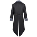 Medieval Steampunk Tuxedo Costume Men Clothing Gothic Jacket - AwwwCos