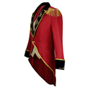 Medieval Tailcoat Tuxedo Sing Drum Circus Cosplay Costume Men Blazer Jacket