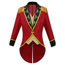 Medieval Tailcoat Tuxedo Sing Drum Circus Cosplay Costume Men Blazer Jacket