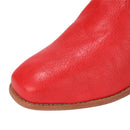 Medieval Victorian 60s Retro Women Campus Western Cowboy Boots - AwwwCos