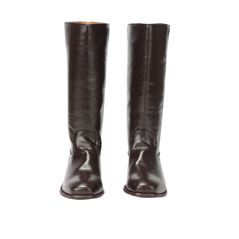 Medieval Victorian 60s Retro Women Campus Western Cowboy Boots