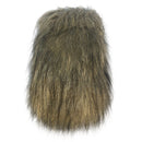 Medieval Viking Cosplay Prop Drawstring Purse Thick Fur Fluffy Waist Bag - AwwwCos