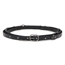 Medieval Viking Cosplay Prop Rivet Metal Chain Decoration Faux Leather Belt - AwwwCos