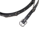 Medieval Viking Cosplay Prop Rivet Metal Chain Decoration Faux Leather Belt - AwwwCos
