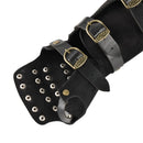 Medieval Viking Faux Leather Bracer Rivet Arm Guards Wristband - AwwwCos