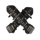 Medieval Viking Faux Leather Bracer Rivet Arm Guards Wristband - AwwwCos