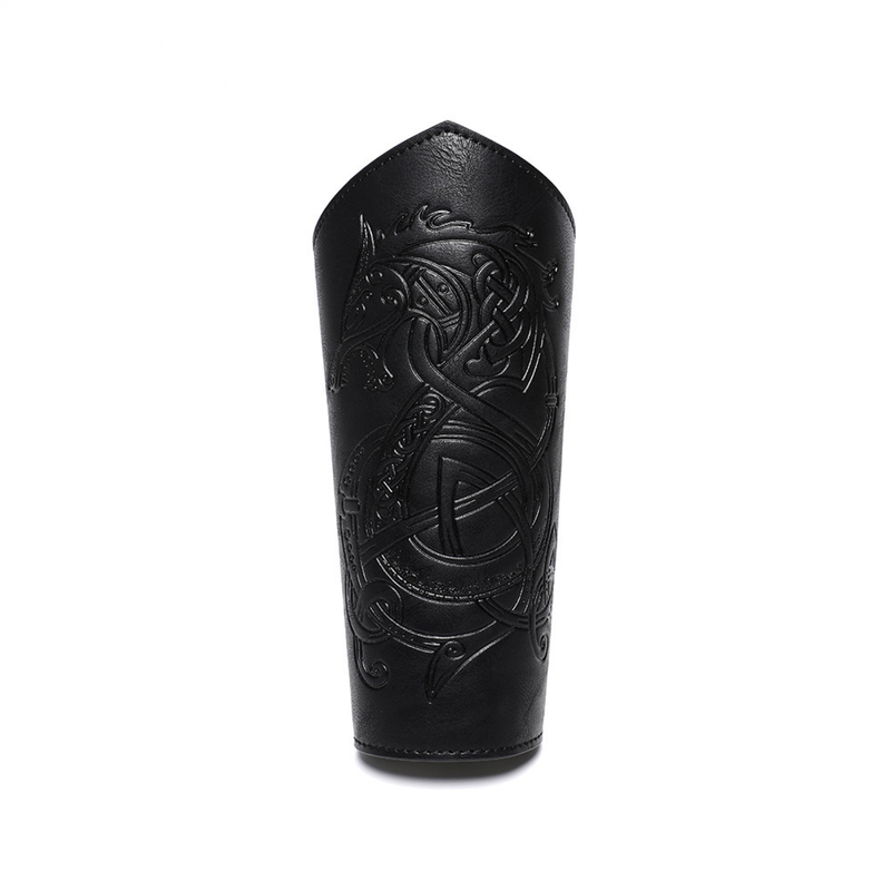 Medieval Vintage Embossed Wristband Knight Armband Cosplay Accessories - AwwwCos