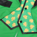 Men 4 Pieces Green Leprechaun St.COS Patrick's Irish Paddys Uniform Hat