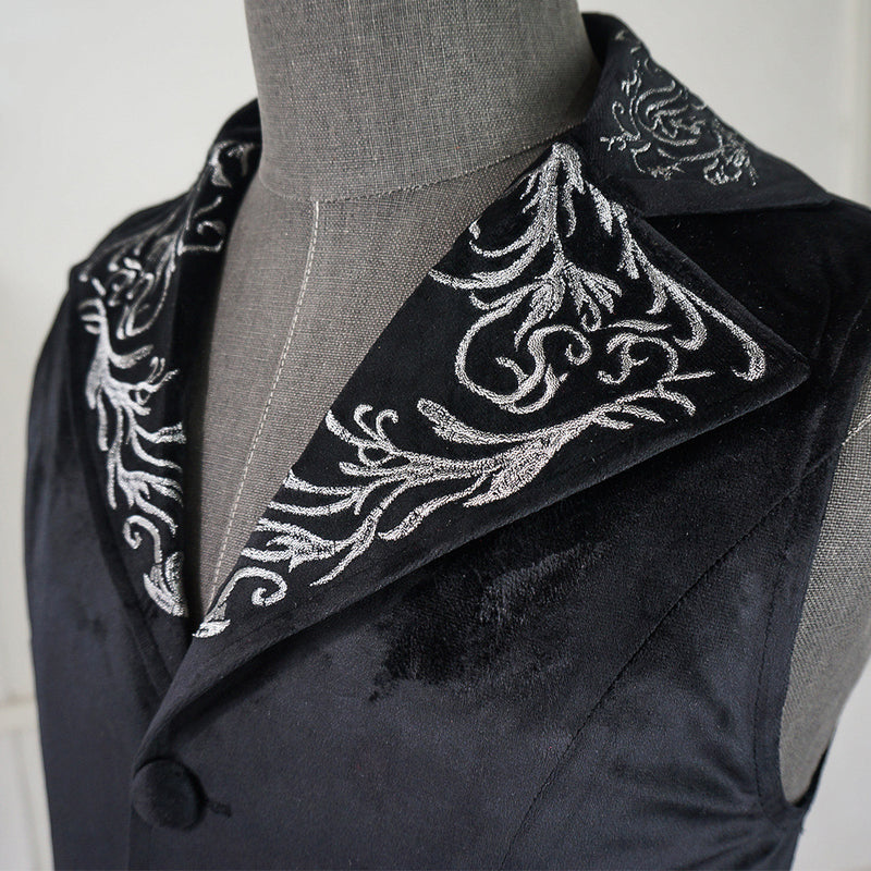 Men Casual Slim Fit Gothic Victorian Waistcoats Buckle Vintage Party Vest