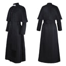 Men Church Robe Choir Clergy Pulpit Liturgical Single Breasted Coat - AwwwCos